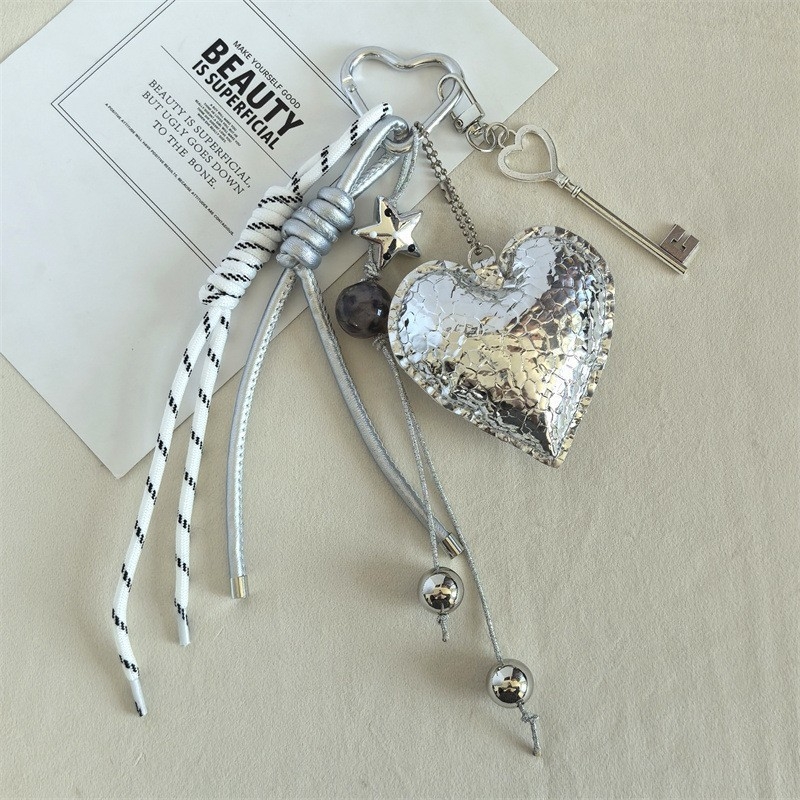 Piiriülene uue toote viieharuline tähekujuline kott-ripats autovõtmehoidja naistele mõeldud dopamiini ripats suveniiripael hulgimüük