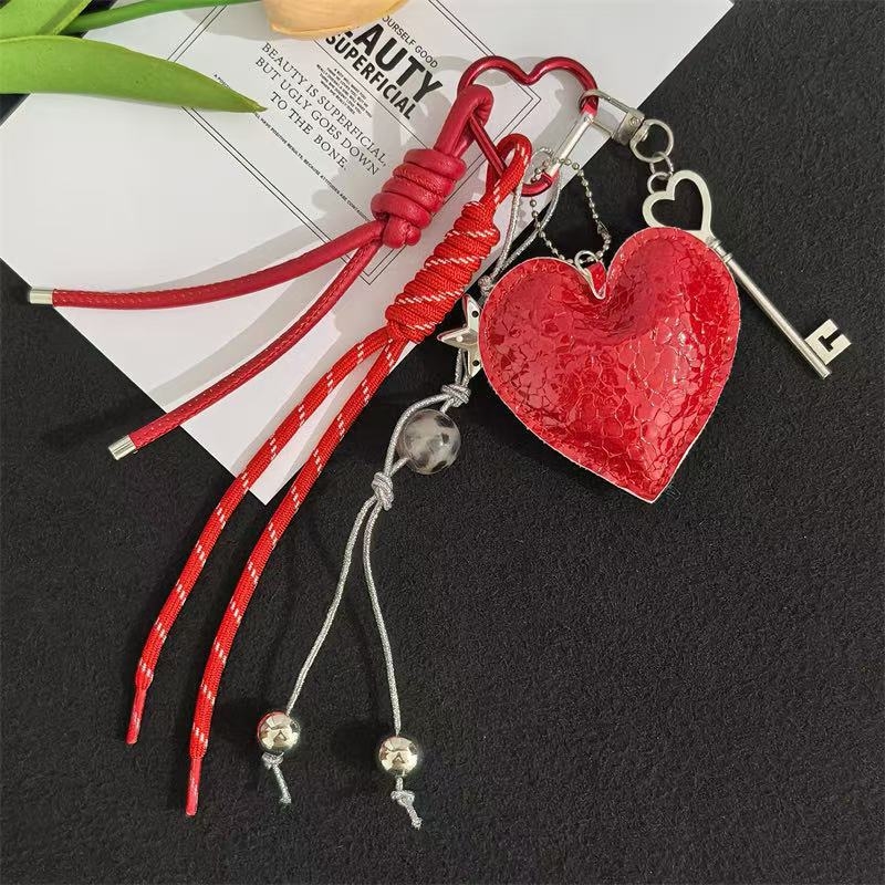 Piiriülene uue toote viieharuline tähekujuline kott-ripats autovõtmehoidja naistele mõeldud dopamiini ripats suveniiripael hulgimüük