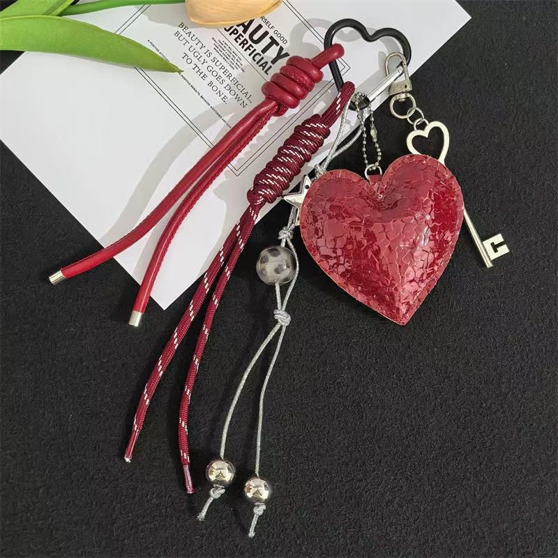 Piiriülene uue toote viieharuline tähekujuline kott-ripats autovõtmehoidja naistele mõeldud dopamiini ripats suveniiripael hulgimüük