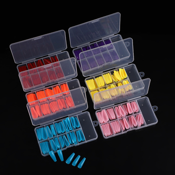 Punane ühevärviline balletisoomus 100 lk, karp pikk, punane, lilla, trapetsikujuline, kirstuga kunstküüned