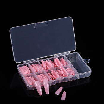 Punane ühevärviline balletisoomus 100 lk, karp pikk, punane, lilla, trapetsikujuline, kirstuga kunstküüned