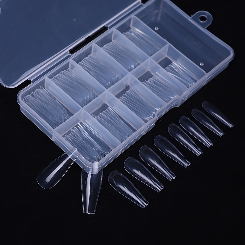 Punane ühevärviline balletisoomus 100 lk, karp pikk, punane, lilla, trapetsikujuline, kirstuga kunstküüned