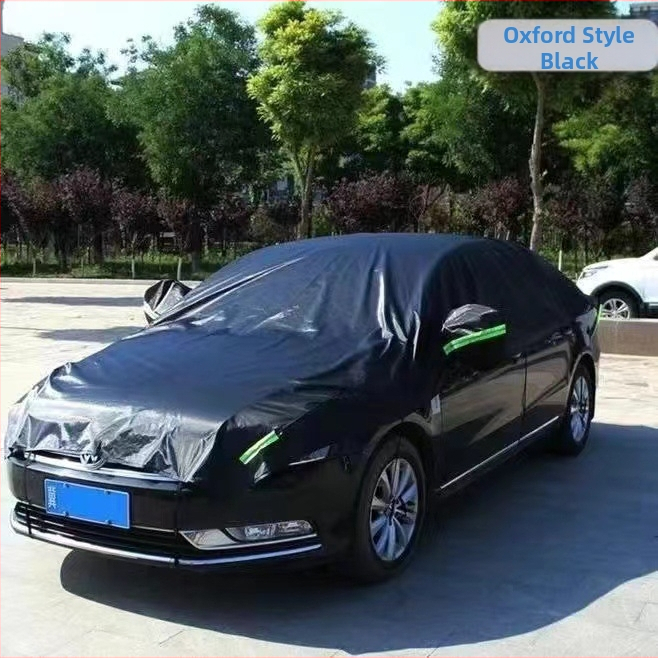 190t poliestera tafts 210D Oksfordas audums automašīnas pusapvalks automašīnas pārsegs automašīnas pārsegs saulessargs vējstikla pārsegs aizsardzība pret sauli un siltumizolācija