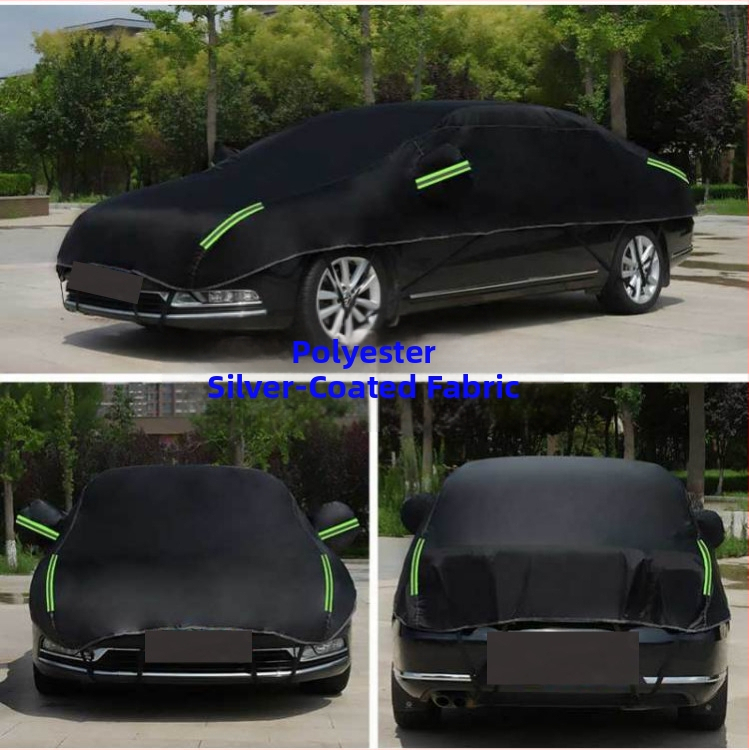 190t poliestera tafts 210D Oksfordas audums automašīnas pusapvalks automašīnas pārsegs automašīnas pārsegs saulessargs vējstikla pārsegs aizsardzība pret sauli un siltumizolācija