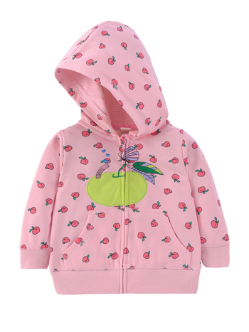 Tehase piiriülene uus unisex laste kampsun kevadel ja sügisel lastele lääne stiilis vabaaja kapuutsiga särk, beebijakk