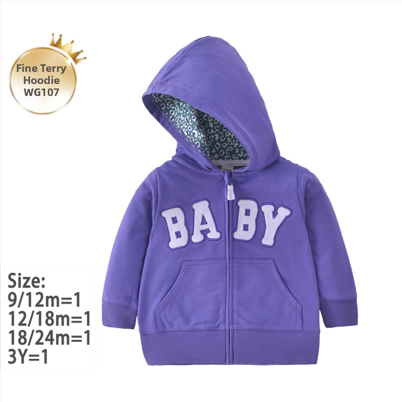 Tehase piiriülene uus unisex laste kampsun kevadel ja sügisel lastele lääne stiilis vabaaja kapuutsiga särk, beebijakk