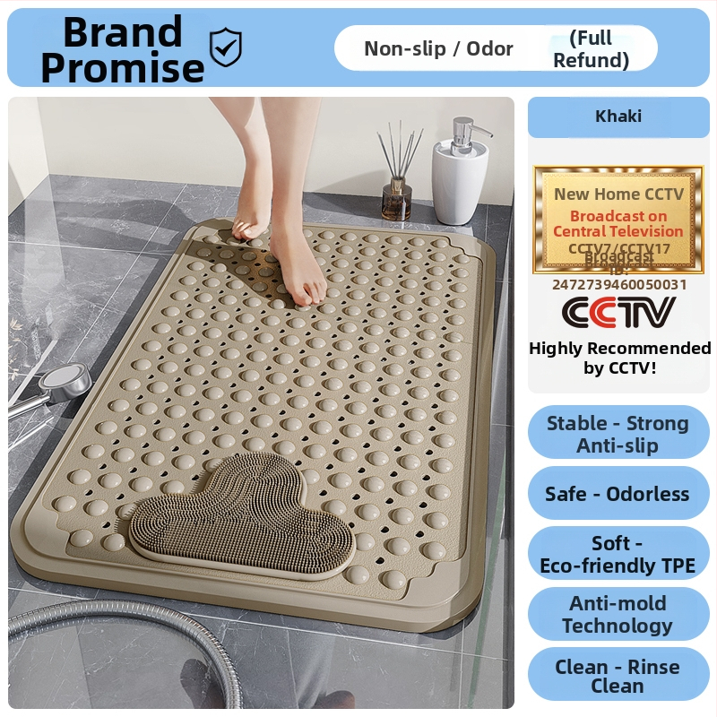 Vannitoa libisemisvastane matt, duširuum, vannitoamatt, laste kukkumisvastane jalamatt, massaažipõrandamatt