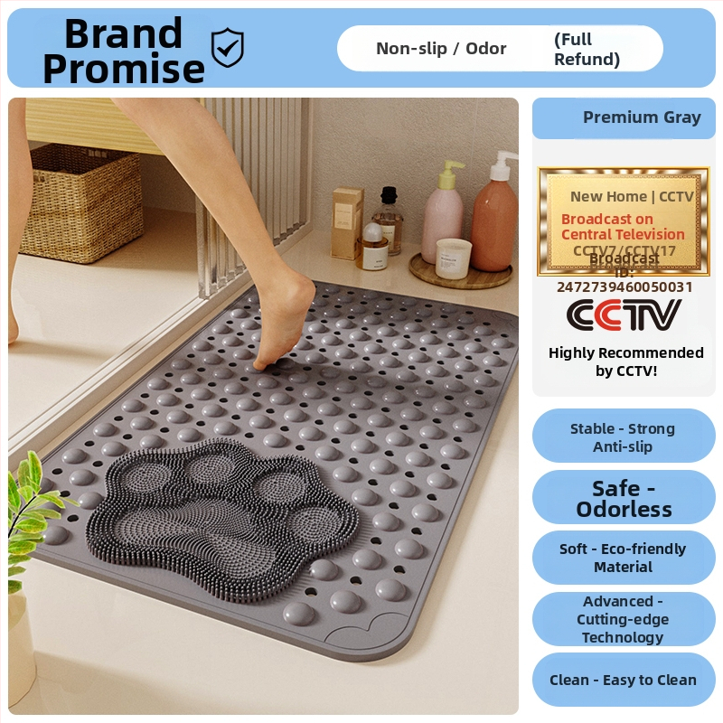 Vannitoa libisemisvastane matt, duširuum, vannitoamatt, laste kukkumisvastane jalamatt, massaažipõrandamatt
