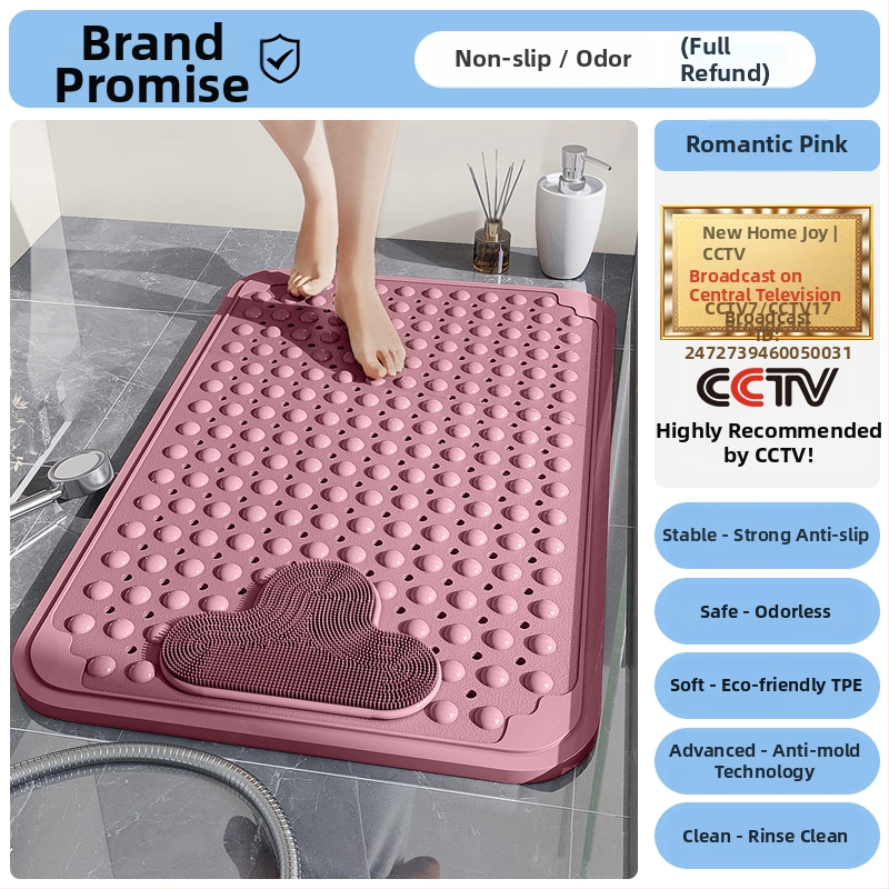 Vannitoa libisemisvastane matt, duširuum, vannitoamatt, laste kukkumisvastane jalamatt, massaažipõrandamatt
