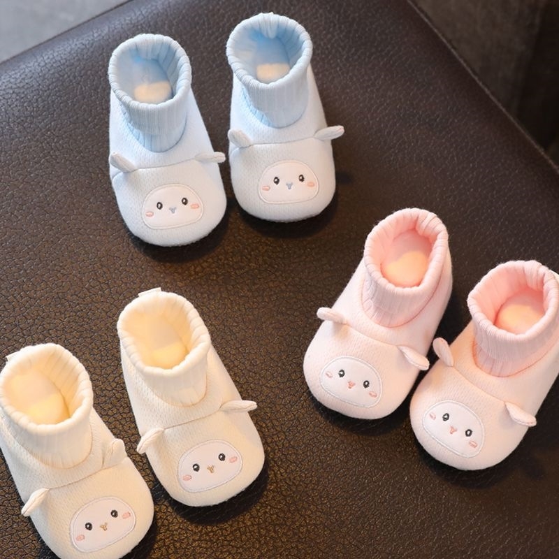 Kevad-, sügis- ja talvepehme tallaga beebikingad meestele ja naistele, kukkumiskindlad kingad 6–12 kuu vanustele, 0–1-aastastele lastele, puuvillased kingad väikelastele ja vastsündinutele