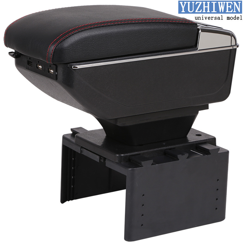 Universaalne käetoe kast auto hoiukasti hoiukasti modifikatsioonitarvikud auto keskkanalizatsiooni käetugi keskkonsoolil