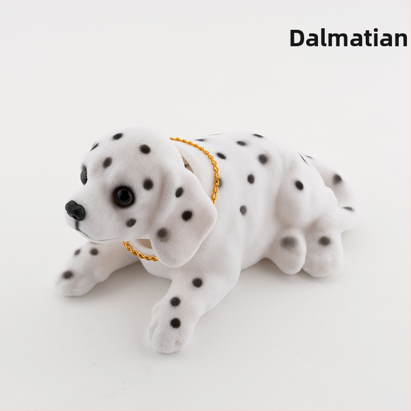 Raputava peaga koera autokaunistuse simulatsioon raputava peaga nuku tarvikud autovaigust liikuva peaga koeraauto kevadkoerte hulgimüük