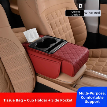 Auto keskse käetoe karbi turvapadi, kaitsepadi, multifunktsionaalne salvrätikukarp, topsihoidik, hoiukott