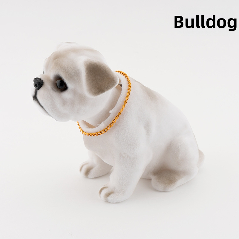 Raputava peaga koera autokaunistuse simulatsioon raputava peaga nuku tarvikud autovaigust liikuva peaga koeraauto kevadkoerte hulgimüük