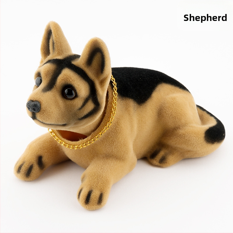 Raputava peaga koera autokaunistuse simulatsioon raputava peaga nuku tarvikud autovaigust liikuva peaga koeraauto kevadkoerte hulgimüük