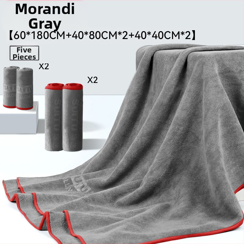 B Autopesurätik, eriti suur ja paks, klaasipuhastusrätik, imav, ebemevaba, salongi puhastuslapp, triibuvaba