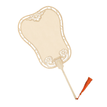 Klassikaline õõnes Xuan paberventilaator kahepoolne tühi isetegemise hiina maali käsitsi maalitud kalligraafia poolküpsetatud ventilaator õueventilaator