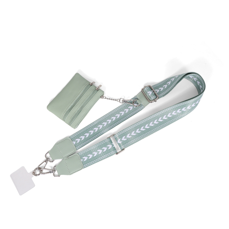 Najpredávanejšie puzdro na mobilný telefón s popruhom na jednoduché odstránenie nášiviek, môže byť taškou cez jedno rameno s viacúčelovým predĺženým popruhom