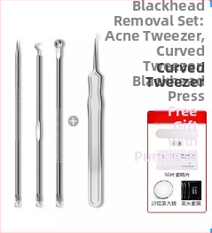 Εξωτερικό εμπόριο βελόνας ακμής κοστούμι κλιπ κυττάρων αφαίρεσης ακμής τσιμπιδάκι μαύρων στιγμάτων εξαιρετικά αιχμηρά εργαλεία λεπτής συμπίεσης ακμής δώρο ομορφιάς δημιουργία