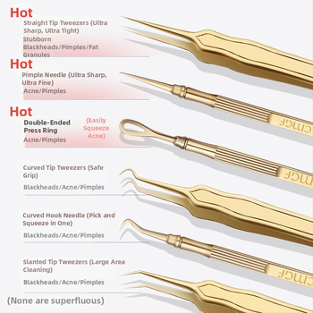 Εξωτερικό εμπόριο βελόνας ακμής κοστούμι κλιπ κυττάρων αφαίρεσης ακμής τσιμπιδάκι μαύρων στιγμάτων εξαιρετικά αιχμηρά εργαλεία λεπτής συμπίεσης ακμής δώρο ομορφιάς δημιουργία