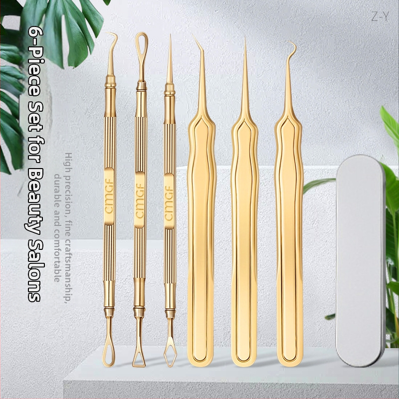 Εξωτερικό εμπόριο βελόνας ακμής κοστούμι κλιπ κυττάρων αφαίρεσης ακμής τσιμπιδάκι μαύρων στιγμάτων εξαιρετικά αιχμηρά εργαλεία λεπτής συμπίεσης ακμής δώρο ομορφιάς δημιουργία