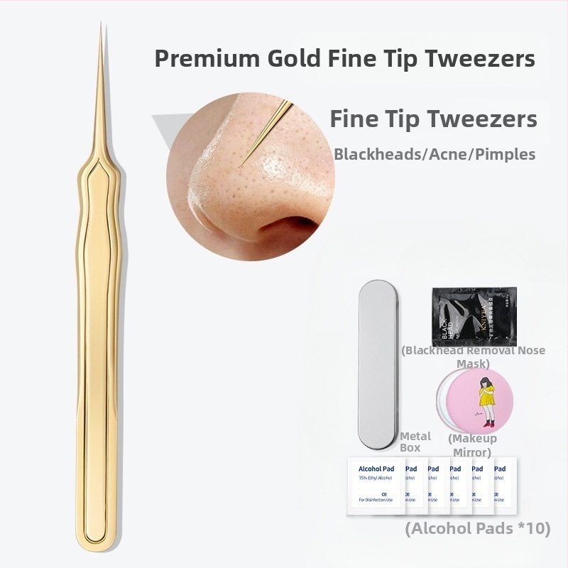 Εξωτερικό εμπόριο βελόνας ακμής κοστούμι κλιπ κυττάρων αφαίρεσης ακμής τσιμπιδάκι μαύρων στιγμάτων εξαιρετικά αιχμηρά εργαλεία λεπτής συμπίεσης ακμής δώρο ομορφιάς δημιουργία