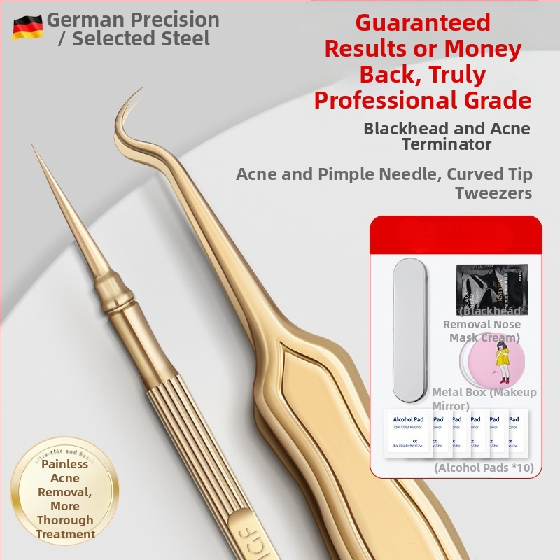 Εξωτερικό εμπόριο βελόνας ακμής κοστούμι κλιπ κυττάρων αφαίρεσης ακμής τσιμπιδάκι μαύρων στιγμάτων εξαιρετικά αιχμηρά εργαλεία λεπτής συμπίεσης ακμής δώρο ομορφιάς δημιουργία