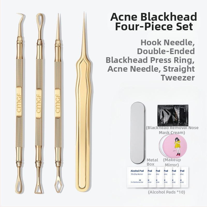 Εξωτερικό εμπόριο βελόνας ακμής κοστούμι κλιπ κυττάρων αφαίρεσης ακμής τσιμπιδάκι μαύρων στιγμάτων εξαιρετικά αιχμηρά εργαλεία λεπτής συμπίεσης ακμής δώρο ομορφιάς δημιουργία