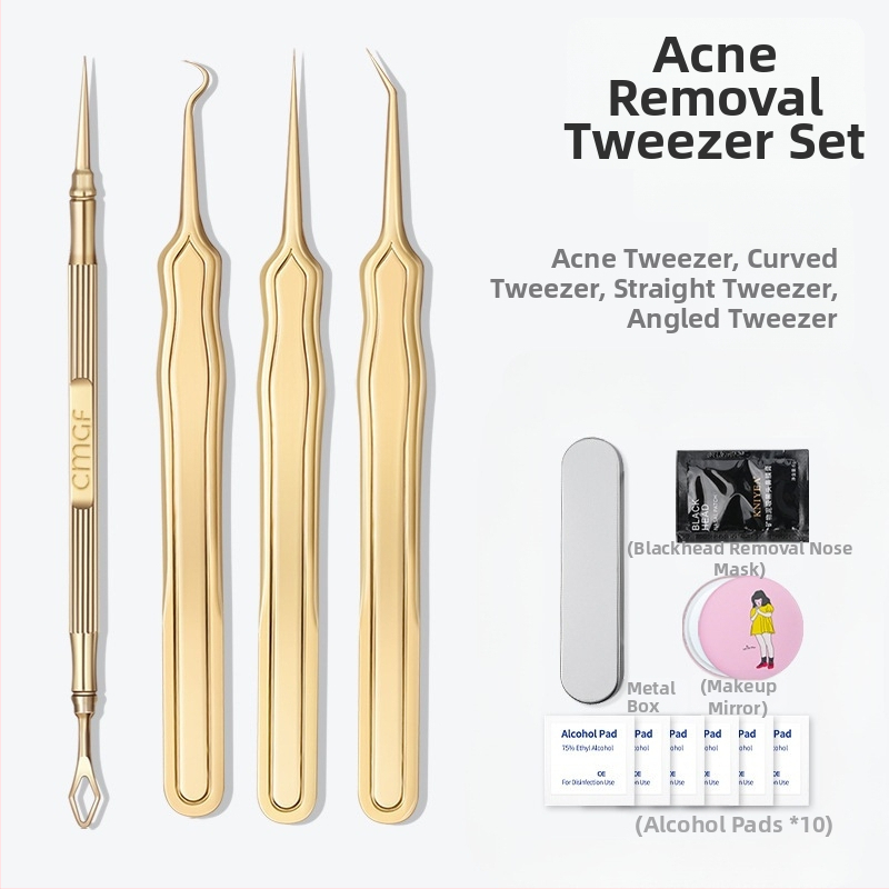 Εξωτερικό εμπόριο βελόνας ακμής κοστούμι κλιπ κυττάρων αφαίρεσης ακμής τσιμπιδάκι μαύρων στιγμάτων εξαιρετικά αιχμηρά εργαλεία λεπτής συμπίεσης ακμής δώρο ομορφιάς δημιουργία