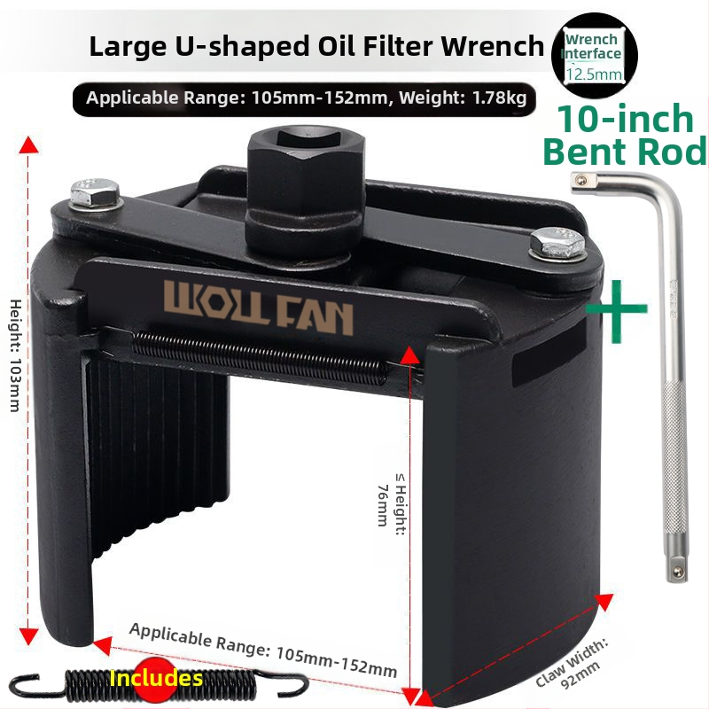 Õlifiltri elemendi mutrivõti, filtrivõti, õlivõre eemaldamise ja käsitsemise tööriist, filtrivõti, korgi tüüp.