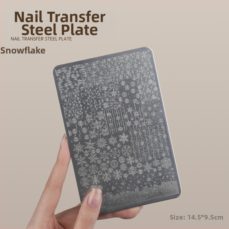 Gaoy Goya küünekunsti trükkimine terasplaadi vorm pitsist liblikamustriga lille Guofeng ülekandetööriist silikoontempel