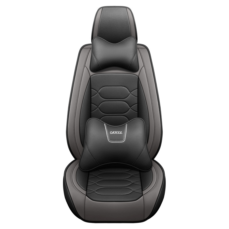 Väliskaubanduse tehase otsene hulgimüük uue auto istmepadi täielikult ümbritsetud perforeeritud hingavast nahast istmekattega nelja aastaaja universaalne istmepadi