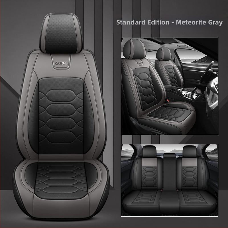 Väliskaubanduse tehase otsene hulgimüük uue auto istmepadi täielikult ümbritsetud perforeeritud hingavast nahast istmekattega nelja aastaaja universaalne istmepadi