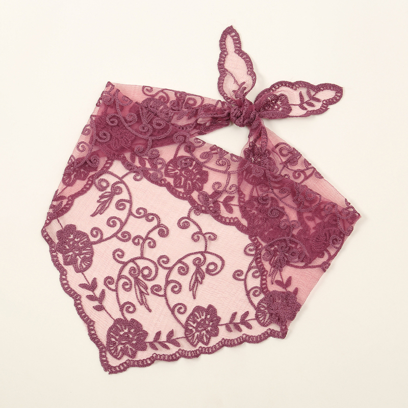 Euroopa ja Ameerika pruudi peakate lilleline pitsist kolmnurkne sall kevadel ja suvel uus mustvalge ühevärviline loor pulmapitsist hidžabi naistele