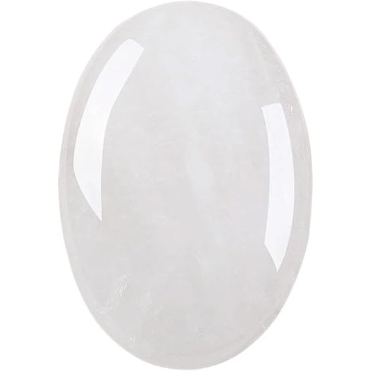 Φυσική πέτρα SPA για ενεργειακό μασάζ με ζεστές πέτρες, μασάζ με ξύσιμο, πέτρα αιθέριου ελαίου, επίπεδη οβάλ 40*60*20mm