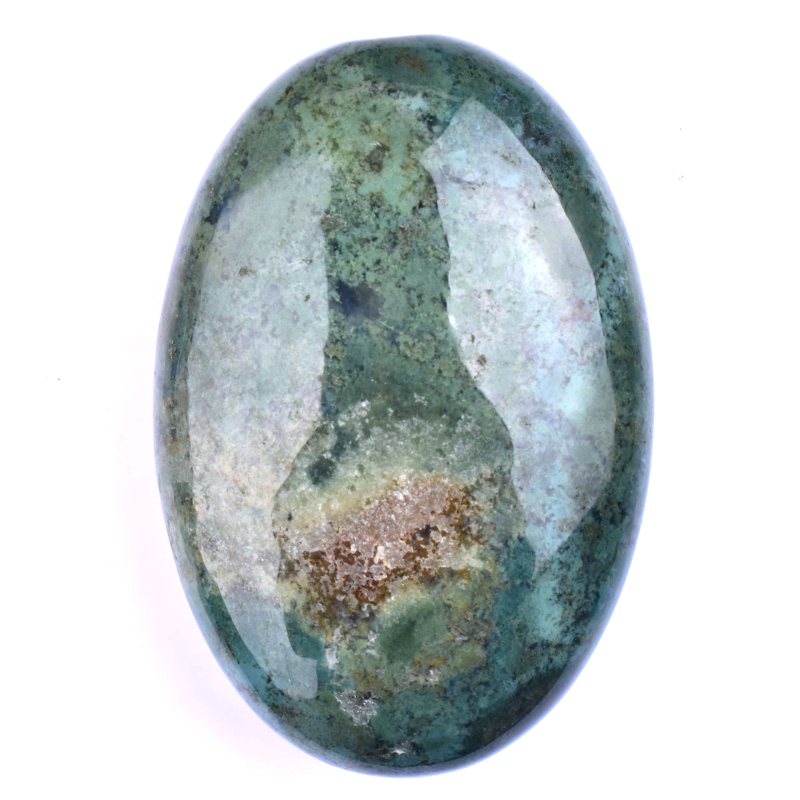 Φυσική πέτρα SPA για ενεργειακό μασάζ με ζεστές πέτρες, μασάζ με ξύσιμο, πέτρα αιθέριου ελαίου, επίπεδη οβάλ 40*60*20mm