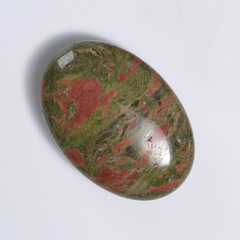 Φυσική πέτρα SPA για ενεργειακό μασάζ με ζεστές πέτρες, μασάζ με ξύσιμο, πέτρα αιθέριου ελαίου, επίπεδη οβάλ 40*60*20mm