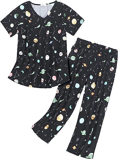 2025. aasta Amazoni piiriülene suvine uus pluss-suuruses naiste väliskaubanduse koduriided pidžaamad trükitud naiste kaheosaline ülikond