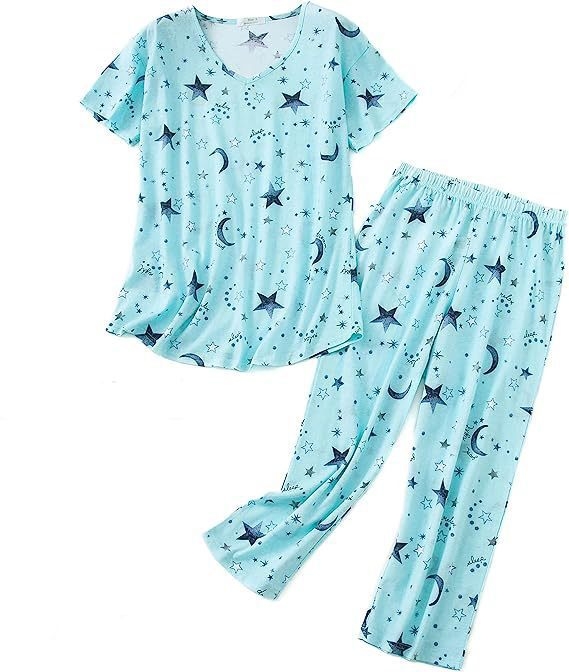 2025. aasta Amazoni piiriülene suvine uus pluss-suuruses naiste väliskaubanduse koduriided pidžaamad trükitud naiste kaheosaline ülikond