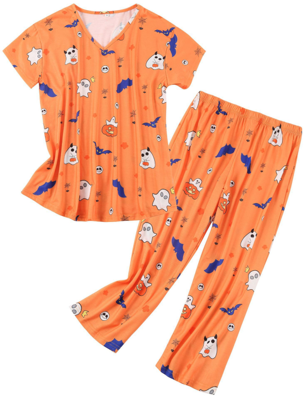 2025. aasta Amazoni piiriülene suvine uus pluss-suuruses naiste väliskaubanduse koduriided pidžaamad trükitud naiste kaheosaline ülikond