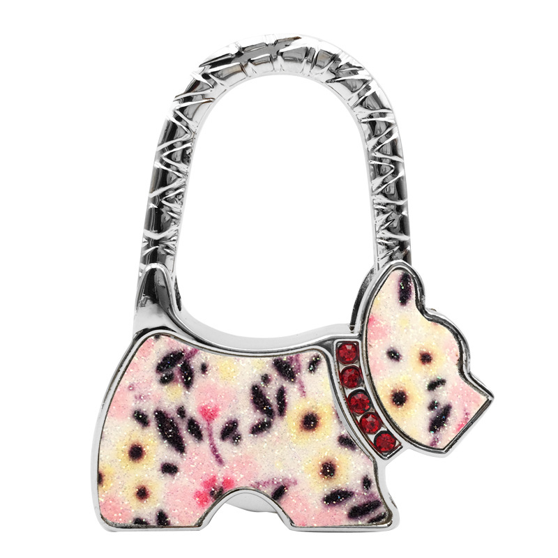 Spot Creative kutsikakoti konksu reklaamkingitus kokkupandav koolikott lauaäärne metallist kotiriputi moodne kotipandla