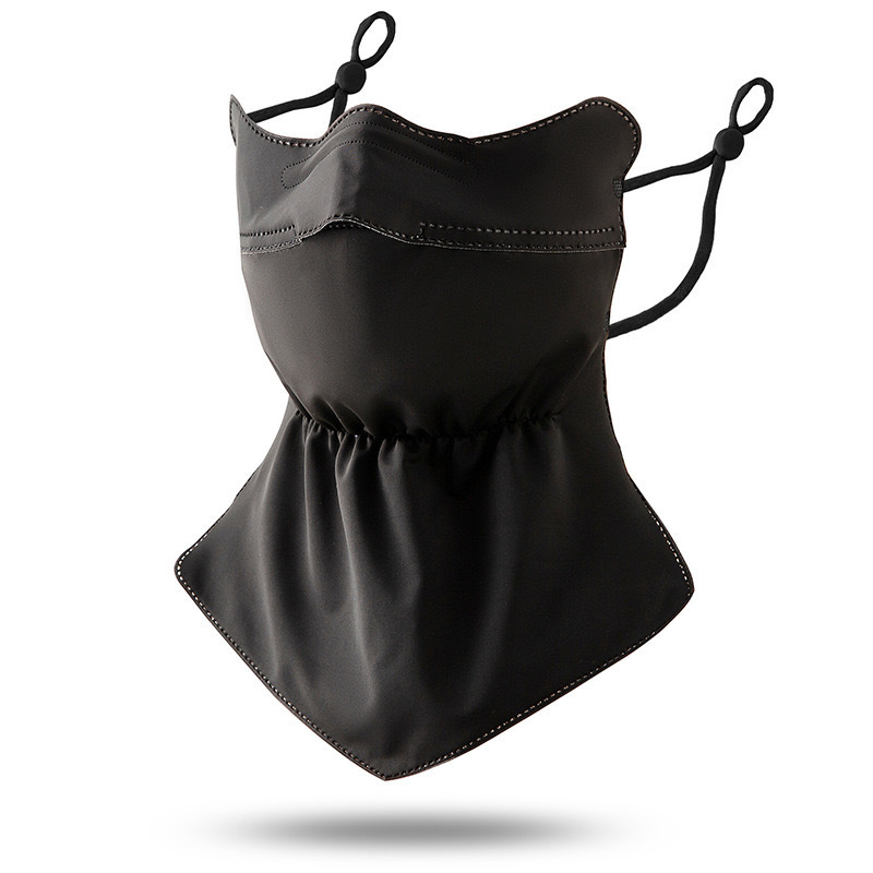Лятна слънцезащитна маска Ice Silk, защита на врата, слънцезащита, UV защита, дишаща 3D стерео защита на очите, слънцезащитен балсам за открито