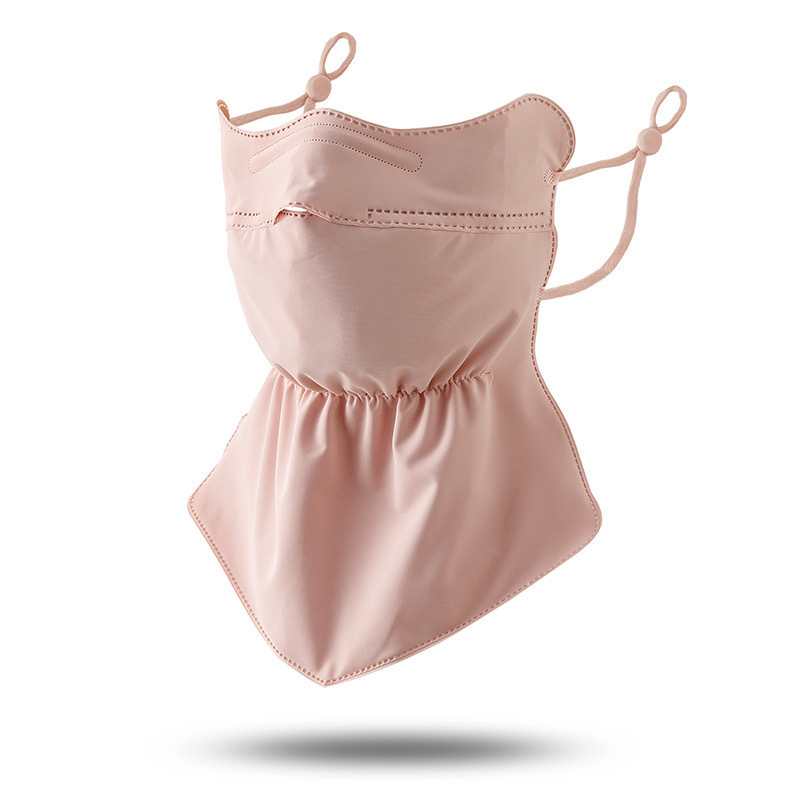 Лятна слънцезащитна маска Ice Silk, защита на врата, слънцезащита, UV защита, дишаща 3D стерео защита на очите, слънцезащитен балсам за открито