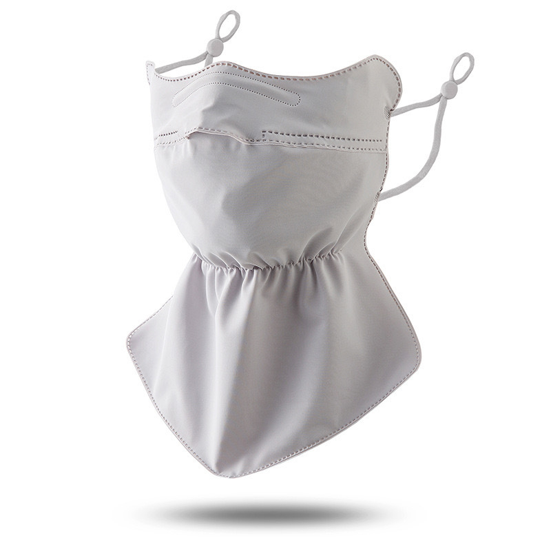 Лятна слънцезащитна маска Ice Silk, защита на врата, слънцезащита, UV защита, дишаща 3D стерео защита на очите, слънцезащитен балсам за открито