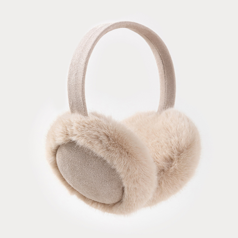 Naujos korėjietiško stiliaus ausinės rudeniui ir žiemai „Maillard“ šiltos ausinės sulankstomos, nešiojamos, šalčiui atsparios, antifrizinės, pliušinės ausinės sandėlyje