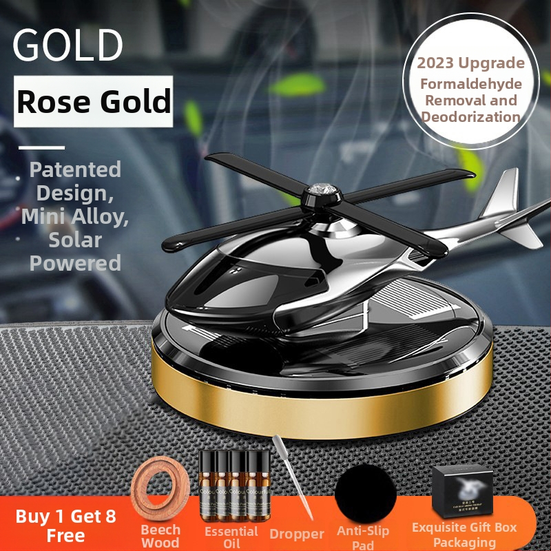 Päikeseenergial töötavad õhusõidukid, auto aroomiteraapia, auto parfüümid, pöörlev auto keskkonsool, kaunistustarvikud, autotarvikud, kaunistused