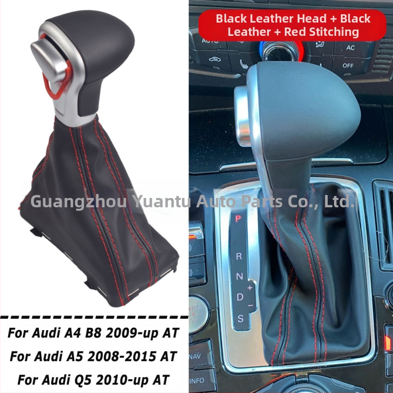 Sobib Audi A3 A4 B8 A5 A6 C6 Q5 automaatkäigukasti käigukangi tolmukattega käsikuuliga käigukangile