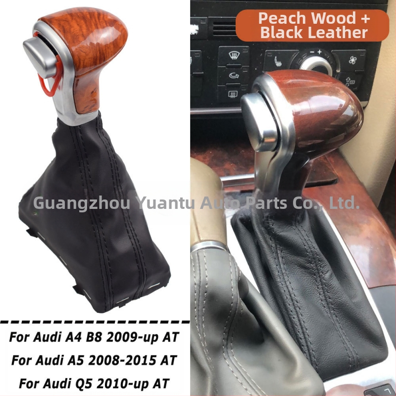 Sobib Audi A3 A4 B8 A5 A6 C6 Q5 automaatkäigukasti käigukangi tolmukattega käsikuuliga käigukangile