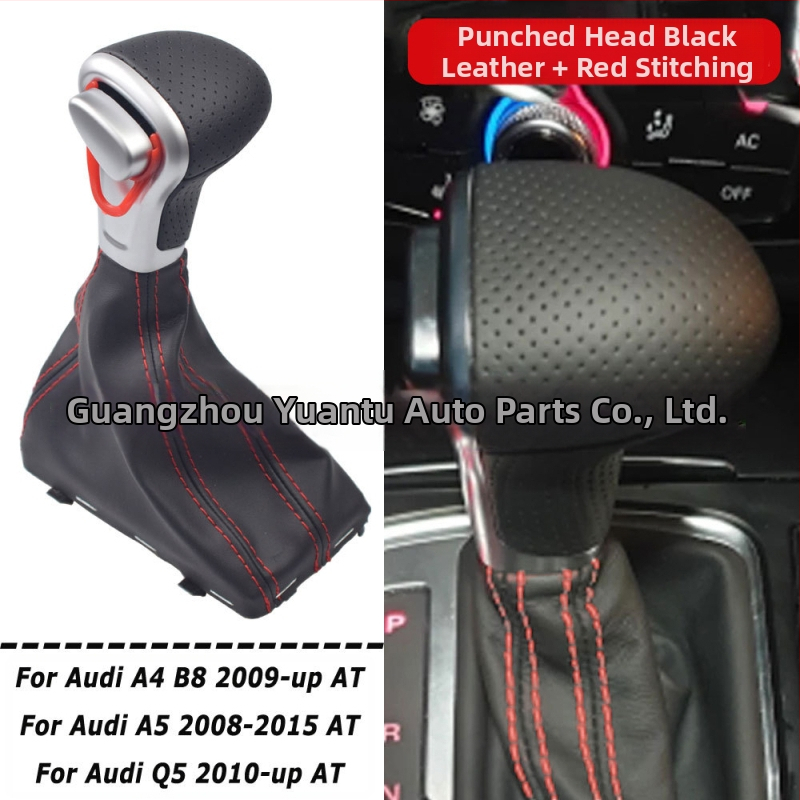 Sobib Audi A3 A4 B8 A5 A6 C6 Q5 automaatkäigukasti käigukangi tolmukattega käsikuuliga käigukangile