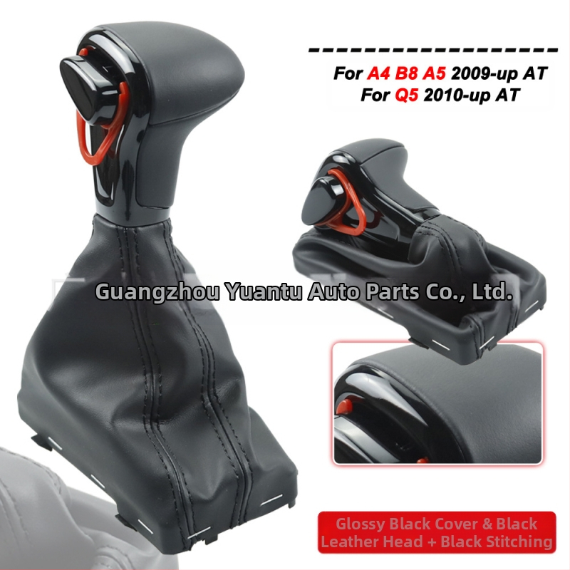 Sobib Audi A3 A4 B8 A5 A6 C6 Q5 automaatkäigukasti käigukangi tolmukattega käsikuuliga käigukangile